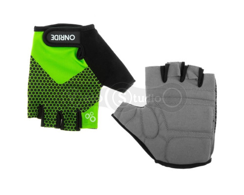 Вело рукавички ONRIDE TID 20 зелені розмір XXL