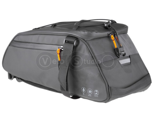 Сумка на багажник/рюкзак ONRIDE Coffer 20, объем 10 л, водоотталкивающая ткань, светоотражающая