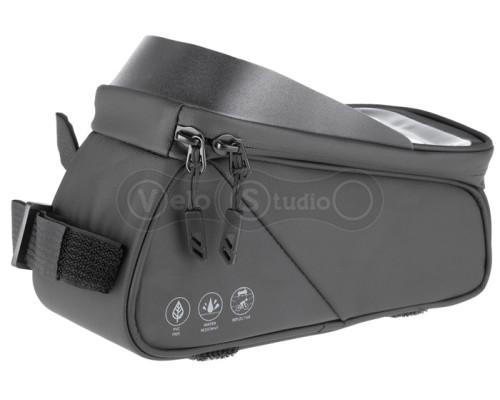 Сумка на раму под смартфон ONRIDE Visor 30, объем 1 л, водоотталкивающая, светоотражающая