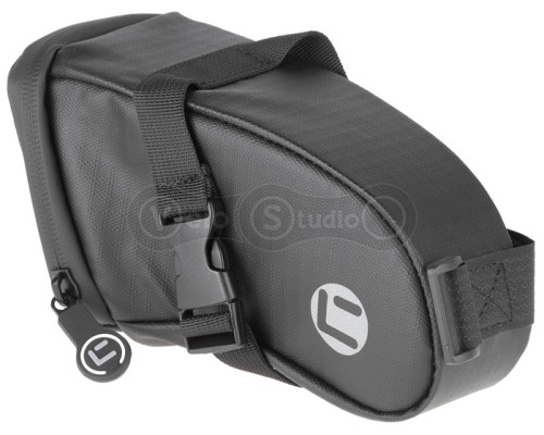 Сумка под седло ONRIDE Rail 20, объем 0,8 л, водоотталкивающая, светоотражающая