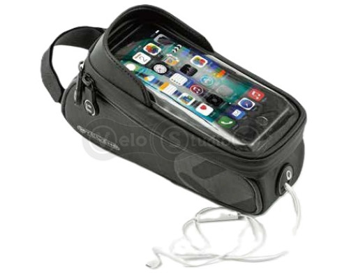 Сумка на раму під смартфон ONRIDE Visor 40, об'єм 0,8 л, водовідштовхувальна, світловідбивна