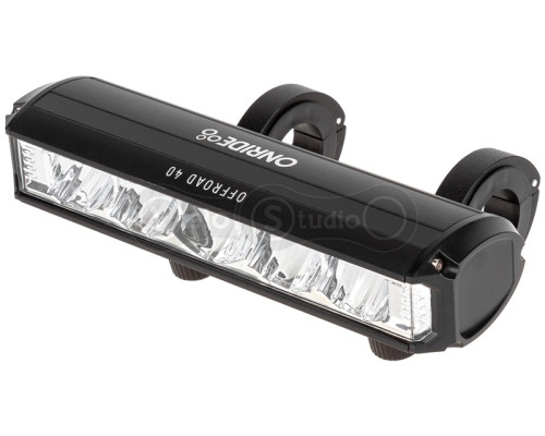 Велосипедная фара ONRIDE Offroad 40 (2600 lm, 8000 mAh, Type-C), алюминиевая