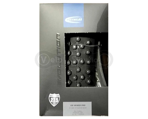 Зимова велопокришка 27.5x2.25 Schwalbe ICE SPIKER PRO Perfomance HS379 R-Guard 378 шипів