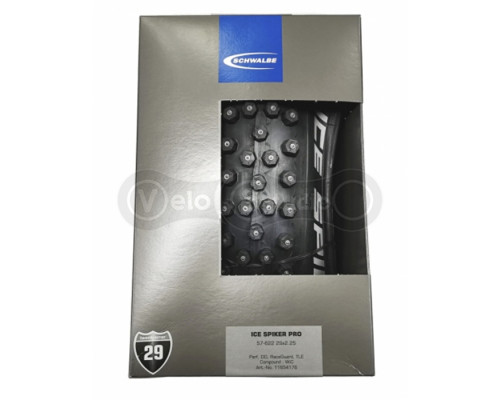 Покришка 29x2.25 (57-622) Schwalbe ICE SPIKER PRO Perf, DD, RaceGuard, TLE B/B-SK
