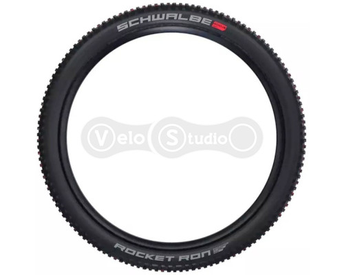 Покришка 27.5x2.60 (65-584) Schwalbe Rocket Ron Evo, Super Ground, TLE B/B-SK HS438 ADDIX SpeedGrip 67EPI