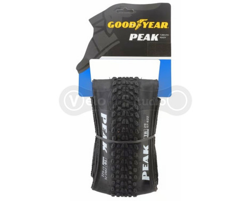 Покришка 29x2.60 (66-622) GoodYear Peak Ultimate Tubeless Complete folding, black, 120tpi