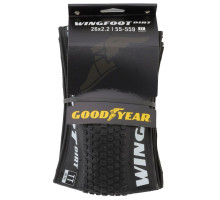 Покришка 26x2.20 (55-559) GoodYear Wingfoot Dirt, Folding, Black, 60tpi