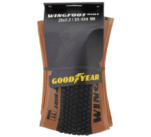 Покришка 26x2.20 (55-559) GoodYear Wingfoot Dirt, Folding, Transparent, 60tpi