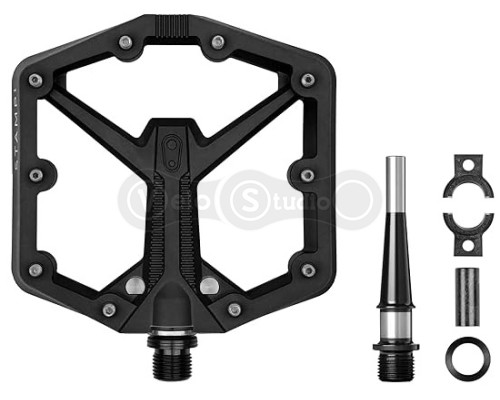 Педалі Crankbrothers STAMP 1 (Gen.2), розмір S (37-43 eu), чорні