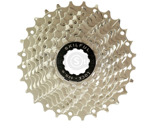 Касета SkilFul CS-R650 11 швидкостей 11-28Т нікельована