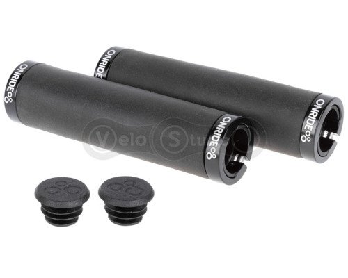 Грипсы ONRIDE Locone, силиконовые, два замка, 130 мм, черный