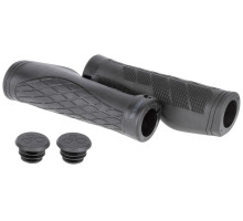 Грипси ONRIDE Uni, егрономічні, один замок, 130 мм, чорні