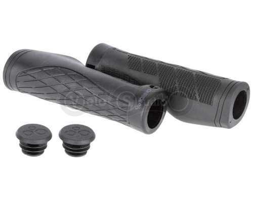 Грипси ONRIDE Uni, егрономічні, один замок, 130 мм, чорні