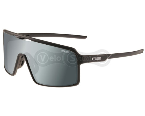 Окуляри R2 WINNER black (TR90), лінза smoke (HD), покриття flash mirror, кат 2
