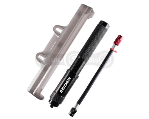 Насос високого тиску Ravemen MP01, алюміній, 19 см, 260psi