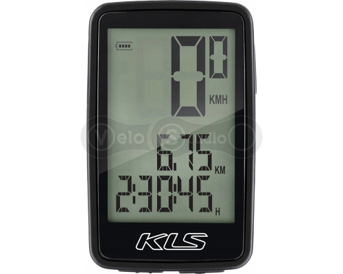 Велокомпьютер беспроводной KLS Contest WL 10-функций черный