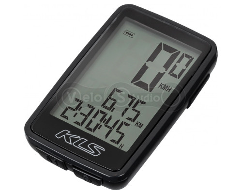 Велокомпьютер беспроводной KLS Contest WL 10-функций черный