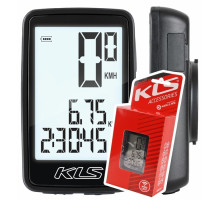 Велокомп'ютер провідний KLS Contest 10-функцій чорний