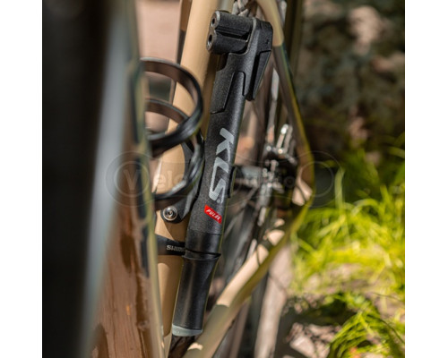 Насос ручной KLS Pulse dual, пластиковый, двойной вентиль, 80Psi