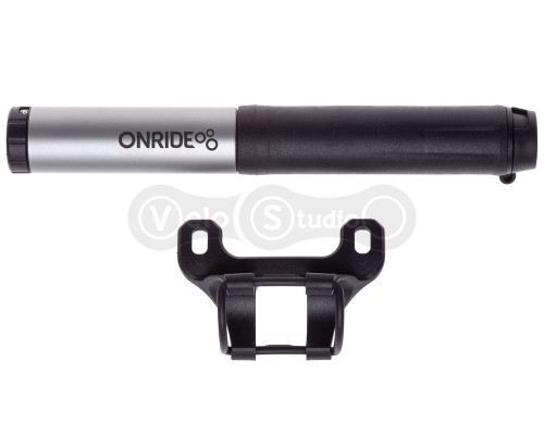 Ручний насос ONRIDE Query, алюміній, шланг висувний, HP/HV, 20 см, 80/120 psi