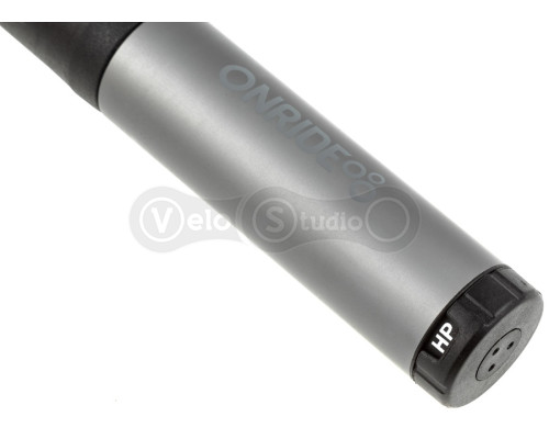 Ручний насос ONRIDE Query, алюміній, шланг висувний, HP/HV, 20 см, 80/120 psi