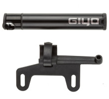 Ручний насос Giyo GP-84S, алюміній, шланг висувний, 13см, 120psi