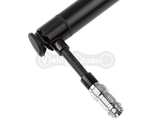 Ручной насос Giyo GP-84S, алюминий, выдвижной шланг, 13см, 120psi