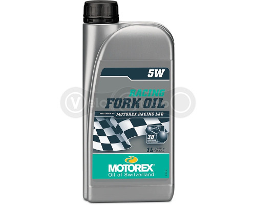 Олива для вилок MOTOREX RACING FORK OIL 5W, 1л