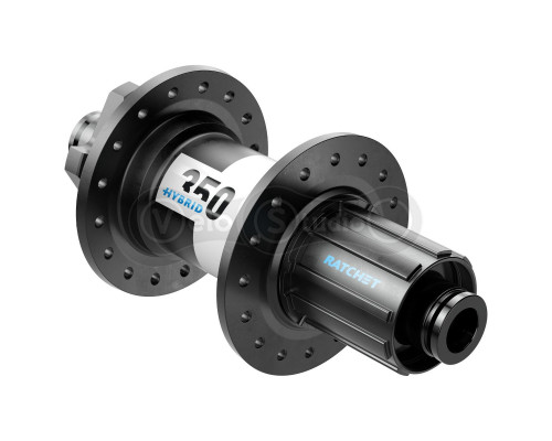 Втулка задняя DT SWISS 350 Hybrid 148/12 IS-6 bolt Shimano Steel 32 отверстия