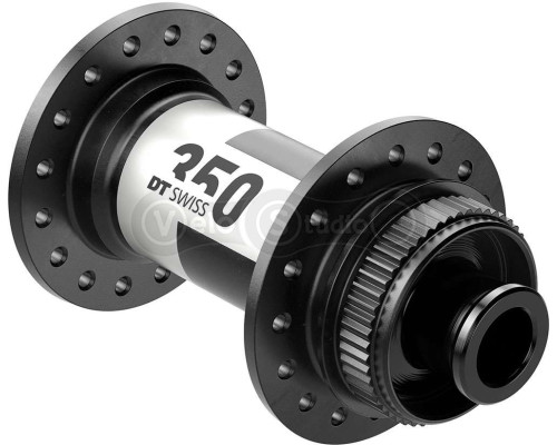 Втулка передня DT SWISS 350 100/12 Road Centerlock 28 отворів