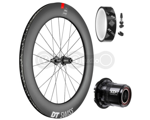 Колесо заднє DT SWISS ARC 1100 DI 700C CL 80 12/142 ASLS11