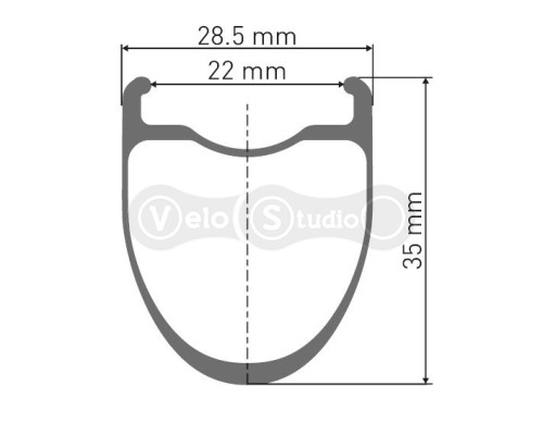 Задня колесо DT Swiss ERC 1400 DI 700C CL 35 12/142 ASL11