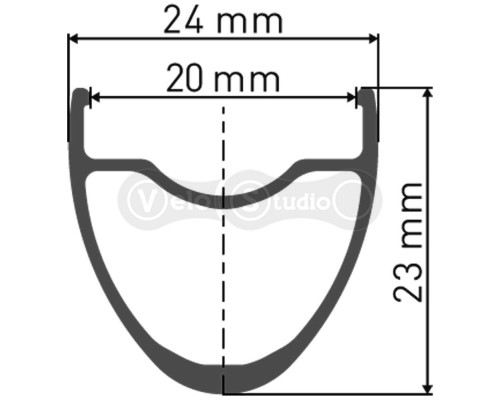 Колесо переднее DT Swiss P 1800 SP 700C CL 23 12/100