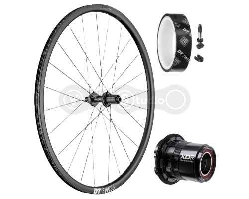 Колесо заднє PRC 1100 DI 25Y 700C CL 24 12/142 ASLS11