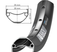 Обід DT SWISS U 663 29X30 DISK BRAKE 32 отвори