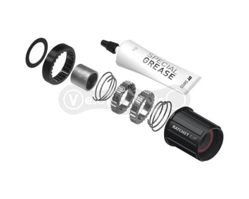 Барабан втулки DT SWISS SERVICE KIT RAT LN W. FB ROA SHI 11S AF