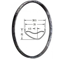Обод RACE FACE ARC OFFSET 29 x 35 мм 28 спиц