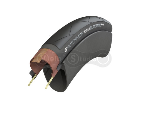 Покрышка HUTCHINSON BLACKBIRD TLR HOOKLESS TAN 700x30
