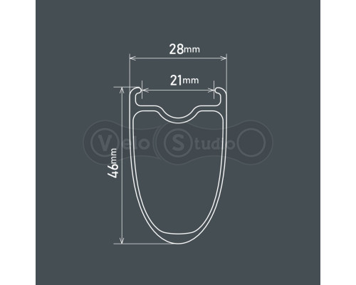 Колесо заднее Shimano WH-RS710-C46-TL, 24отв. OLD:142MM, F:12MM E-THRU, CENTER LOCK