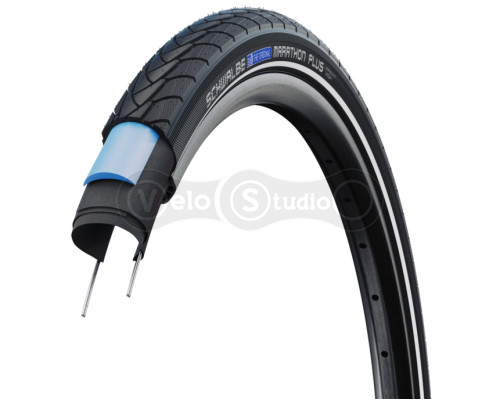 Покришка 28x1.75 (47-622) Schwalbe Marathon Plus HS440 S-Guard B/B+RT EC, 67EPI 33B