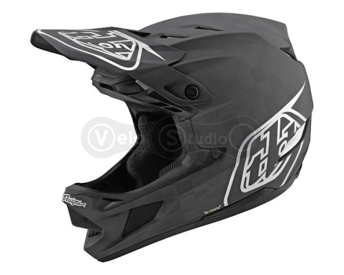 Вело шлем TLD D4 Mips Carbon Helmet [Stealth Black/Silver] L (58-59 см)