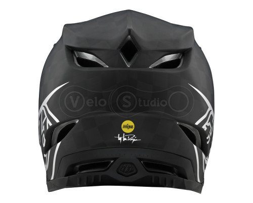 Вело шлем TLD D4 Mips Carbon Helmet [Stealth Black/Silver] L (58-59 см)