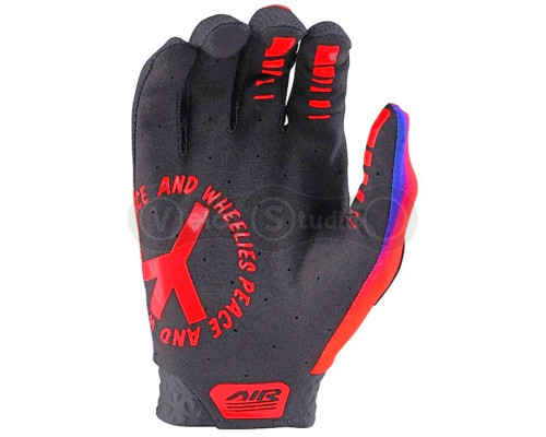 Вело перчатки TLD AIR Glove Lucid [Black Red] XL