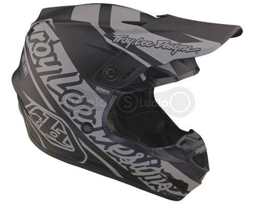 Мотошлем TLD GP Helmet Slice [Black Gray] LG