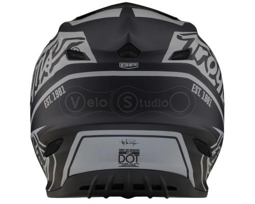 Мотошлем TLD GP Helmet Slice [Black Gray] LG