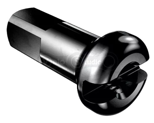 Ниппель Rodi 14G, 14x2 мм, латунь, черный, 100 шт