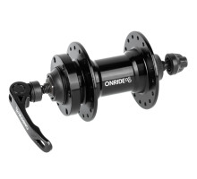 Втулка передняя ONRIDE Hub 20F, 32 отверстия, disc, шарики, 100 QR, черная