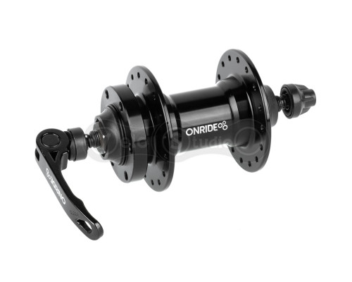 Втулка передняя ONRIDE Hub 20F, 32 отверстия, disc, шарики, 100 QR, черная