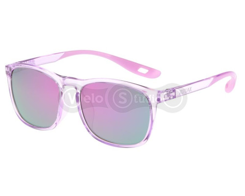 Дитячі окуляри Relax Siri фіолетові кристалічні, лінза smoke (PC), purple revo, кат 3