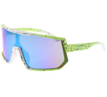 Окуляри Relax Lantao жовті глянсові, лінза smoke (PC), blue and white revo, кат 3